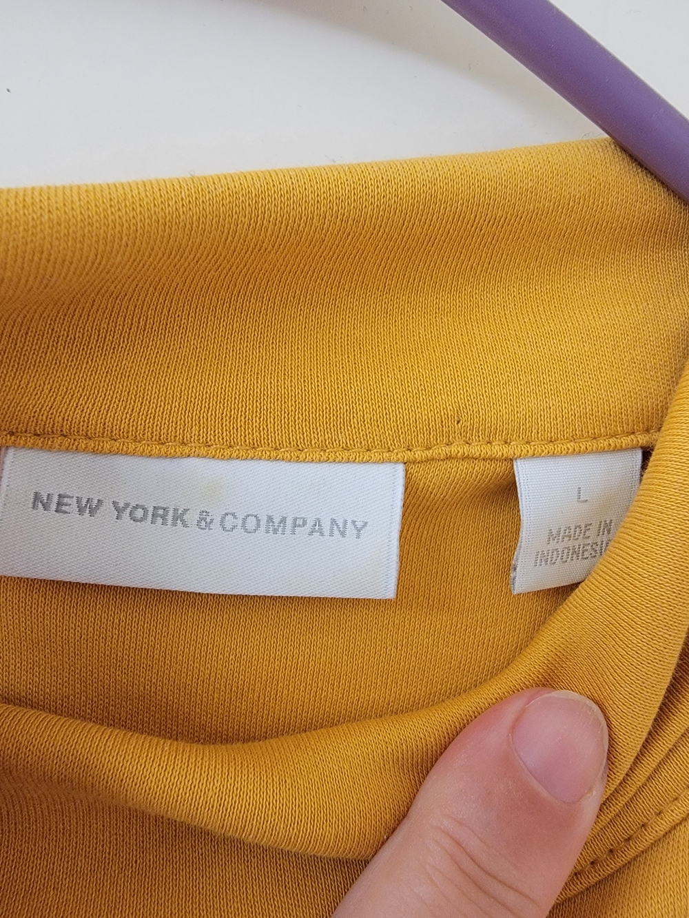 New York & Company Sleeveless Mustard Yellow A-Line Dress With Pockets! - Picture 6 of 8